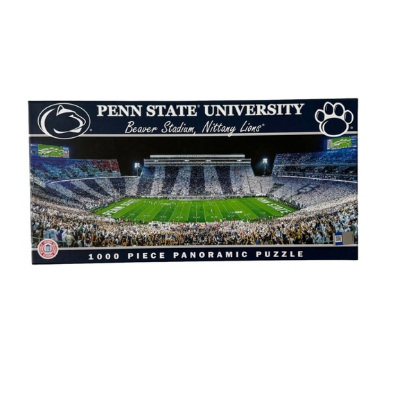 Penn State Nittany Lions Football Stadium Panoramic 1000 Piece Puzzle - Picture 1 of 6
